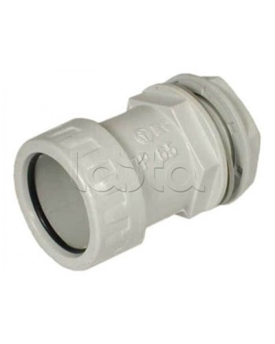 Муфта «труба-коробка» D25 мм Экопласт 42725 в Сочи Аксессуары для труб (ОКЛ) Экопласт Pintop.ru