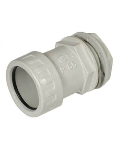 Муфта «труба-коробка» D25 мм , без галогена Экопласт 42725HF в Сочи Аксессуары для труб (ОКЛ) Экопласт Pintop.ru