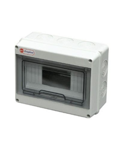 Шкаф настенный, 12-13 модулей, IP65 Экопласт 46412 в Сочи Боксы для автоматов Pintop.ru