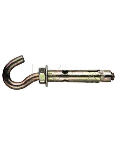 Анкерболт с крюком М12 16х80, (1уп=15шт) Экопласт (47586) в Сочи Крепеж Pintop.ru