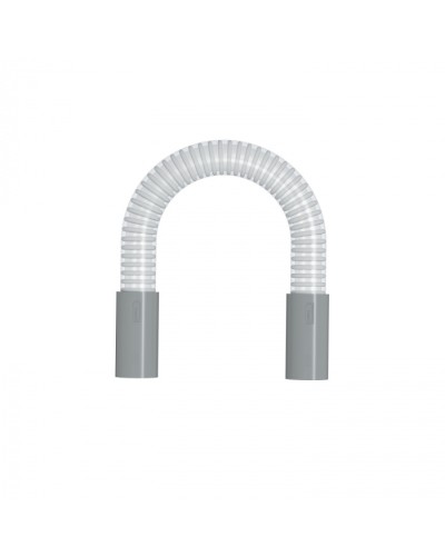 Гибкий переход для трубы диам. 25мм, длина 30см, цвет серый (49415GR) в Сочи Повороты, муфты, тройники Pintop.ru