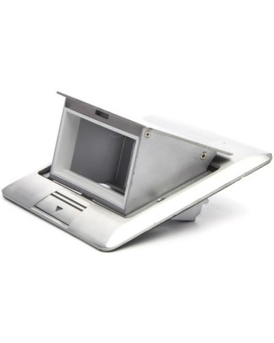 Люк в пол на 2 модуля (45х45мм), стальной Экопласт 70021 в Сочи Системы лючков и колонн Pintop.ru