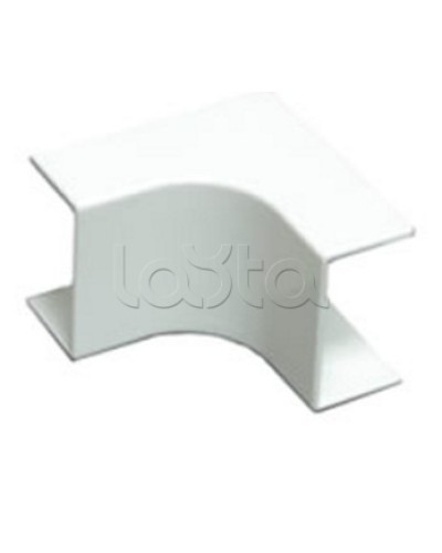 Угол внутренний плавный стандарт TIA 25x16 мм Экопласт 72105R в Сочи Аксессуары для кабель-канала Pintop.ru