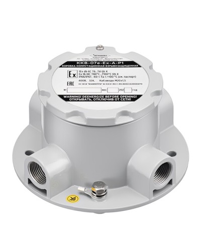 Коробка коммутационная взрывозащищенная Эридан ККВ-07е-Ex-А-Р1-К-БК1 в Сочи Комутационные взрывозащищенные коробки Pintop.ru