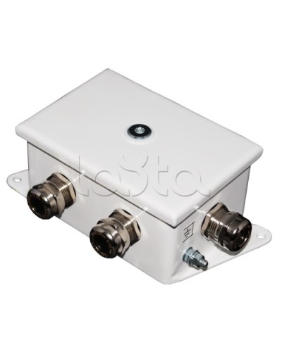 Коробка монтажная огнестойкая Гефест КМ-О (12к)-IP66-d, четыре ввода 120х80х68 в Сочи Распределительные коробки Pintop.ru