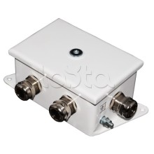 Коробка монтажная огнестойкая Гефест КМ-О (12к)-IP66-d, пять вводов 120х80х68