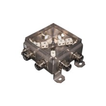 Коробка монтажная огнестойкая Гефест КМ-О (12к*6,0)-IP66 1212нерж, 8 вводов 123х123х60