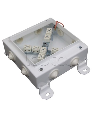 Коробка монтажная огнестойкая Гефест КМ-О (16к*6,0)-IP66 1515, 8 вводов 150х150х60 в Сочи Распределительные коробки Pintop.ru