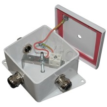 Коробка монтажная огнестойкая Гефест КМ-О (2к*10,0)-IP66-100х100, четыре ввода