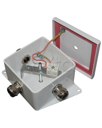 Коробка монтажная огнестойкая Гефест КМ-О (2к*6,0)-IP66 три ввода 100х100 в Сочи Распределительные коробки Pintop.ru