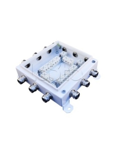 Коробка монтажная огнестойкая Гефест КМ-О (32к*10,0)-IP66 2020, 12 вводов в Сочи Распределительные коробки Pintop.ru