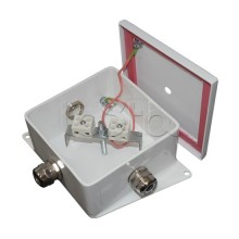 Коробка монтажная огнестойкая Гефест КМ-О (6к*6,0)-IP66-120х120, шесть вводов