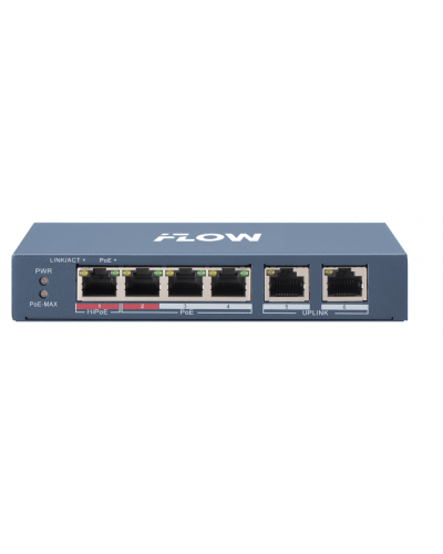 Коммутатор с PoE iFlow F-SW-EU206HPOE-V в Сочи Коммутаторы Pintop.ru