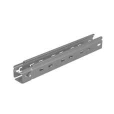 Лоток перфорированный 50х50х1,5 L2000 мм "Быстрый монтаж ПЛЮС" HD85 КМ-профиль (LPplus50-50-1.5-2000 HD85)