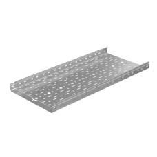 Лоток перфорированный 50х400х1,5 L2000 мм "Быстрый монтаж ПЛЮС" HD КМ-Профиль (LPplus50-400-1.5-2000 HD)