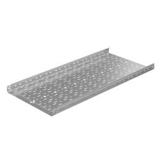 Лоток перфорированный 50х500х1,5 L2500 мм "Быстрый монтаж ПЛЮС" КМ-Профиль (LPplus50-500-1.5-2500)