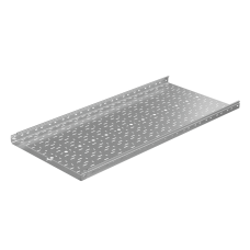 Лоток перфорированный 50х600х1,2 L6000 мм "Быстрый монтаж ПЛЮС" HD85 КМ-профиль (LPplus50-600-1.2-6000 HD85)