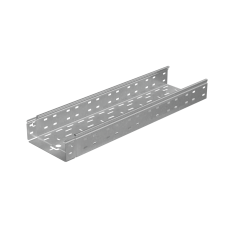 Лоток перфорированный 80х200х1,5 L5000 мм "Быстрый монтаж ПЛЮС" КМ-профиль (LPplus80-200-1.5-5000)
