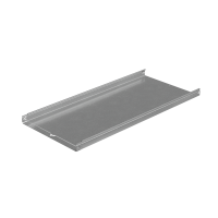 Лоток неперфорированный 50х500х1,5 L2500 мм "Быстрый монтаж ПЛЮС" HD85 КМ-профиль (LNplus50-500-1.5-2500 HD85)