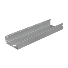 Лоток неперфорированный 80х200х1,2 L2500 мм "Быстрый монтаж ПЛЮС" INOX304 КМ-Профиль (LNplus80-200-1.2-2500 INOX304)