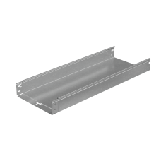 Лоток неперфорированный 80х300х0,8 L2500 мм "Быстрый монтаж ПЛЮС" INOX304 КМ-Профиль (LNplus80-300-0.8-2500 INOX304)