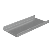 Лоток неперфорированный 80х500х1,2 L2000 мм "Быстрый монтаж ПЛЮС" HD85 КМ-профиль (LNplus80-500-1.2-2000 HD85)