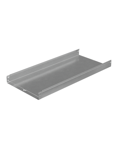 Лоток неперфорированный 80х500х1,2 L3000 мм Быстрый монтаж ПЛЮС HD85 КМ-профиль (LNplus80-500-1.2-3000 HD85) в Сочи Кабельные лотки Pintop.ru