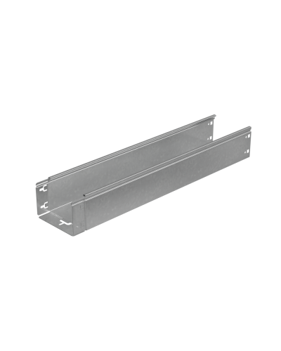 Лоток неперфорированный 100х150х1,0 L4000 мм Быстрый монтаж ПЛЮС HD КМ-профиль (LNplus100-150-1.0-4000 HD) в Сочи Кабельные лотки Pintop.ru