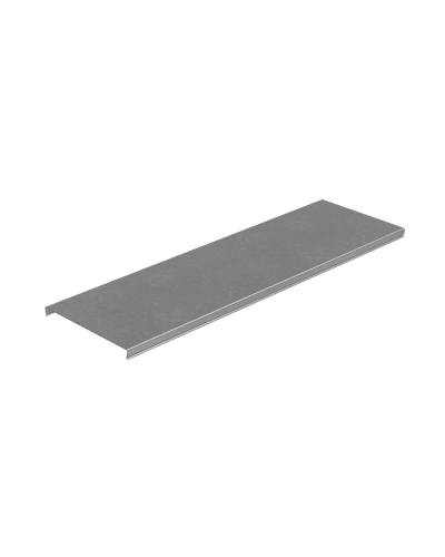 Крышка лотка 200х1,0 L2000 мм ПЛЮС КМ-Профиль (KLplus200-1.0-2000) в Сочи Аксессуары для лотков Pintop.ru