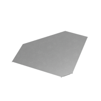 Крышка горизонтального угла 90 гр. 600 мм "ПЛЮС" КМ-Профиль (KGLplus90-600)