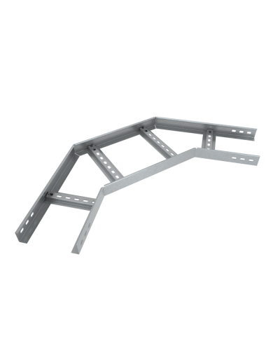 Угол лестничный горизонтальный 90 гр. 100х200х1,2 мм HD КМ-Профиль (LGL90-100-200-1.2 HD) в Сочи Аксессуары для лотков Pintop.ru