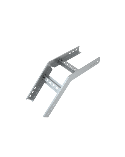 Угол лестничный вертикальный внешний 45 гр. 100х300х1,2 мм КМ-Профиль (LVL45-100-300-1.2) в Сочи Аксессуары для лотков Pintop.ru