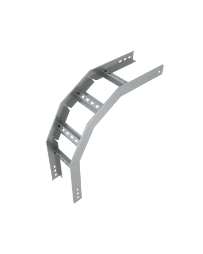 Угол лестничный вертикальный внешний 90 гр. 70х300х1,5 мм HD85 КМ-профиль (LVL90-70-300-1.5 HD85) в Сочи Аксессуары для лотков Pintop.ru