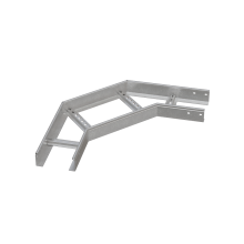 Угол лестничный горизонтальный 90 гр. 80х400х1,5 мм N КМ-профиль (LGL90-80-400-1.5 N)