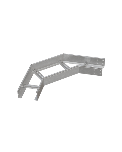 Угол лестничный горизонтальный 90 гр. 100х200х1,2 мм HD N КМ-профиль (LGL90-100-200-1.2 HD N) в Сочи Аксессуары для лотков Pintop.ru