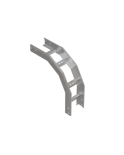 Угол лестничный вертикальный внешний 90 гр. 80х400х1,5 мм HD85 N КМ-профиль (LVL90-80-400-1.5 HD85 N) в Сочи Аксессуары для лотков Pintop.ru