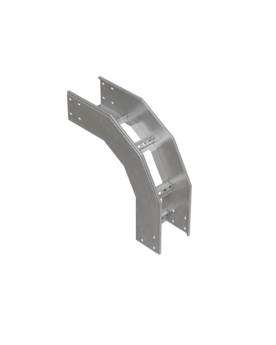 Угол лестничный вертикальный внешний 90 гр. 150х700х1,2 мм HD85 N КМ-профиль (LVL90-150-700-1.2 HD85 N) в Сочи Аксессуары для лотков Pintop.ru