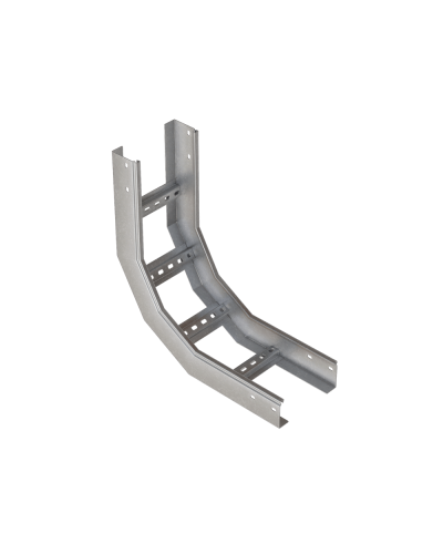 Угол лестничный вертикальный внутренний 90 гр. 80х600х2,0 мм HD N КМ-профиль (LNL90-80-600-2.0 HD N) в Сочи Аксессуары для лотков Pintop.ru