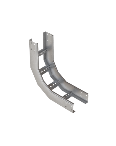 Угол лестничный вертикальный внутренний 90 гр. 100х800х2,0 мм HD85 N КМ-профиль (LNL90-100-800-2.0 HD85 N) в Сочи Аксессуары для лотков Pintop.ru