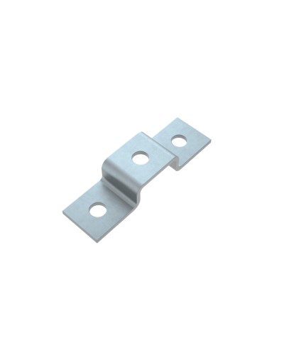 Прямоугольная скоба для страт-профиля 41х21 мм КМ-Профиль (PS41-21) в Сочи Держатели, клипсы, скобы Pintop.ru