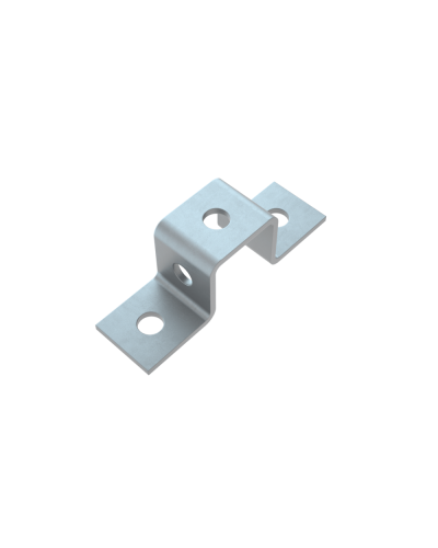 Прямоугольная скоба для страт-профиля 41х41 мм КМ-Профиль (PS41-41) в Сочи Держатели, клипсы, скобы Pintop.ru