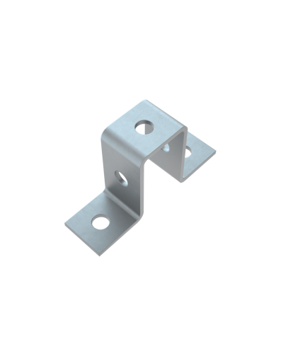 Прямоугольная скоба для страт-профиля 41х72 мм HD85 КМ-профиль (PS41-72 HD85) в Сочи Держатели, клипсы, скобы Pintop.ru