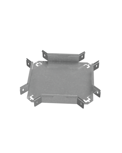 Х-разветвитель 50х100 мм ПЛЮС HD КМ-Профиль (XDplus50-100 HD) в Сочи Аксессуары для лотков Pintop.ru