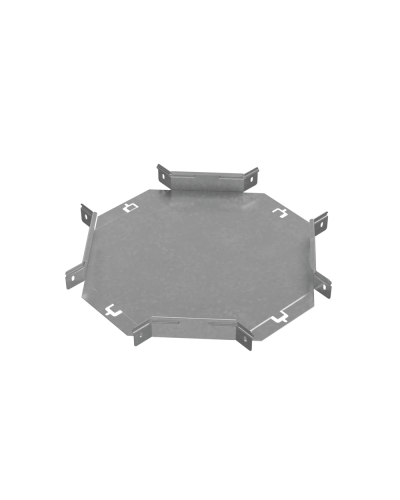 Х-разветвитель 50х200 мм ПЛЮС HD КМ-Профиль (XDplus50-200 HD) в Сочи Аксессуары для лотков Pintop.ru