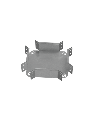 Х-разветвитель 80х100 мм ПЛЮС INOX304 КМ-Профиль (XDplus80-100 INOX304) в Сочи Аксессуары для лотков Pintop.ru