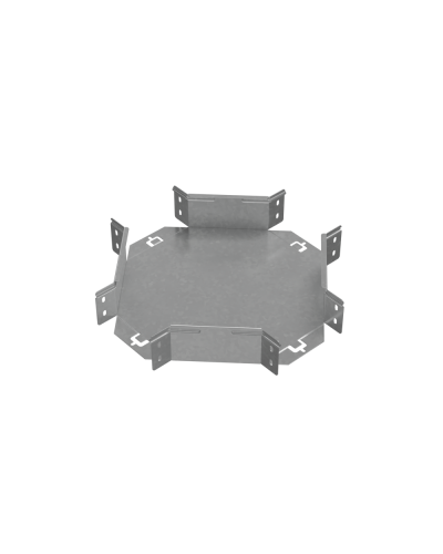 Х-разветвитель 80х150 мм ПЛЮС INOX304 КМ-Профиль (XDplus80-150 INOX304) в Сочи Аксессуары для лотков Pintop.ru