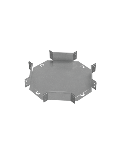 Х-разветвитель 80х200 мм ПЛЮС INOX304 КМ-Профиль (XDplus80-200 INOX304) в Сочи Аксессуары для лотков Pintop.ru