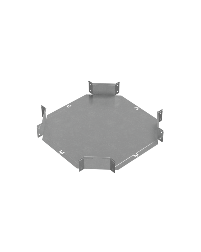 Х-разветвитель 100х400 мм ПЛЮС HD85 КМ-профиль (XDplus100-400 HD85) в Сочи Аксессуары для лотков Pintop.ru