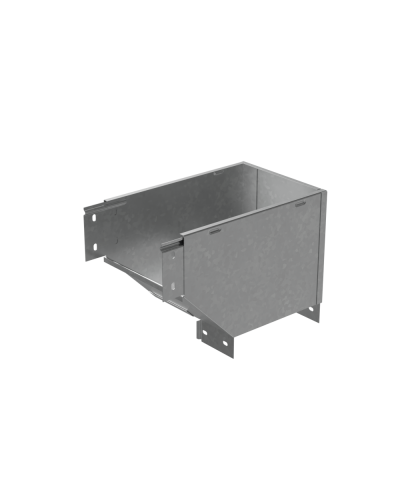 Угол вертикальный внешний R 100х200 мм с разворотом трассы на 90 гр. ПЛЮС HD КМ-Профиль (VLPDplus90-100-200-R HD) в Сочи Аксессуары для лотков Pintop.ru