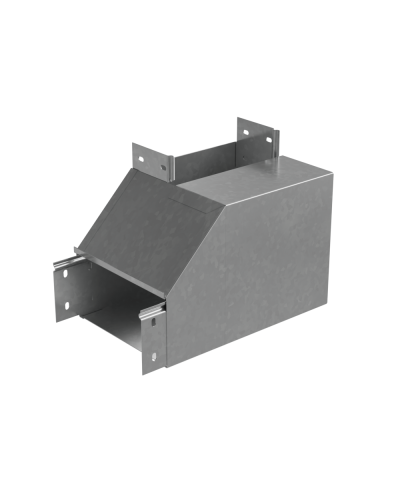 Угол вертикальный внутренний L 80х100 мм с разворотом трассы на 90 гр. ПЛЮС INOX304 КМ-Профиль (NLPDplus90-80-100-L INOX304) в Сочи Аксессуары для лотков Pintop.ru